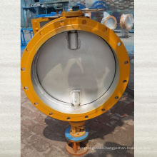 worm gear /turbine drive electric actuator butterfly valve